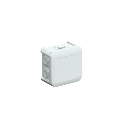 Junction box T 40, plug-in seal 77x77x46 | 7 | IP56 | 7 x M25 | Light grey; RAL 7035