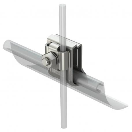 Gutter clamp RK-FIX A2 2 x Rd 8/ 2 x Rd 6 | 25 | 15