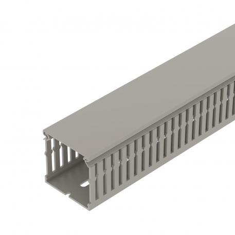 Wiring trunking METRA 60, trunking width 60 2000 | 60 | 60 | Base perforation | Stone grey; RAL 7030