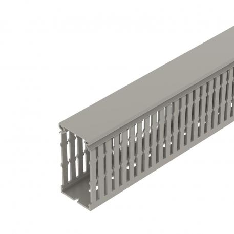 Wiring trunking METRA 80, trunking width 40 2000 | 40 | 80 | Base perforation | Stone grey; RAL 7030