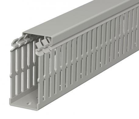 Wiring trunking, type LKV N 75037 2000 | 37.5 | 75 | Base perforation | Stone grey; RAL 7030