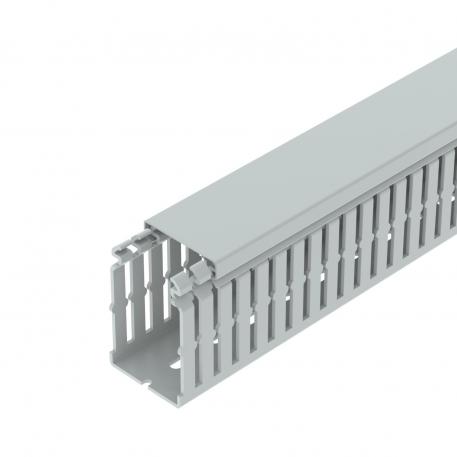 Wiring trunking, type LKVH N 75050 2000 | 50 | 75 | Base perforation | Light grey; RAL 7035