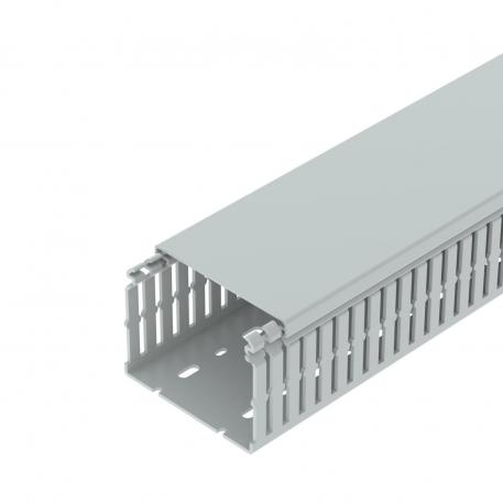 Wiring trunking, type LKVH N 75100 2000 | 100 | 75 | Base perforation | Light grey; RAL 7035