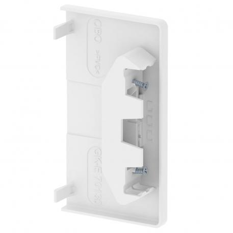 End piece, for device installation trunking Rapid 80 type 70130